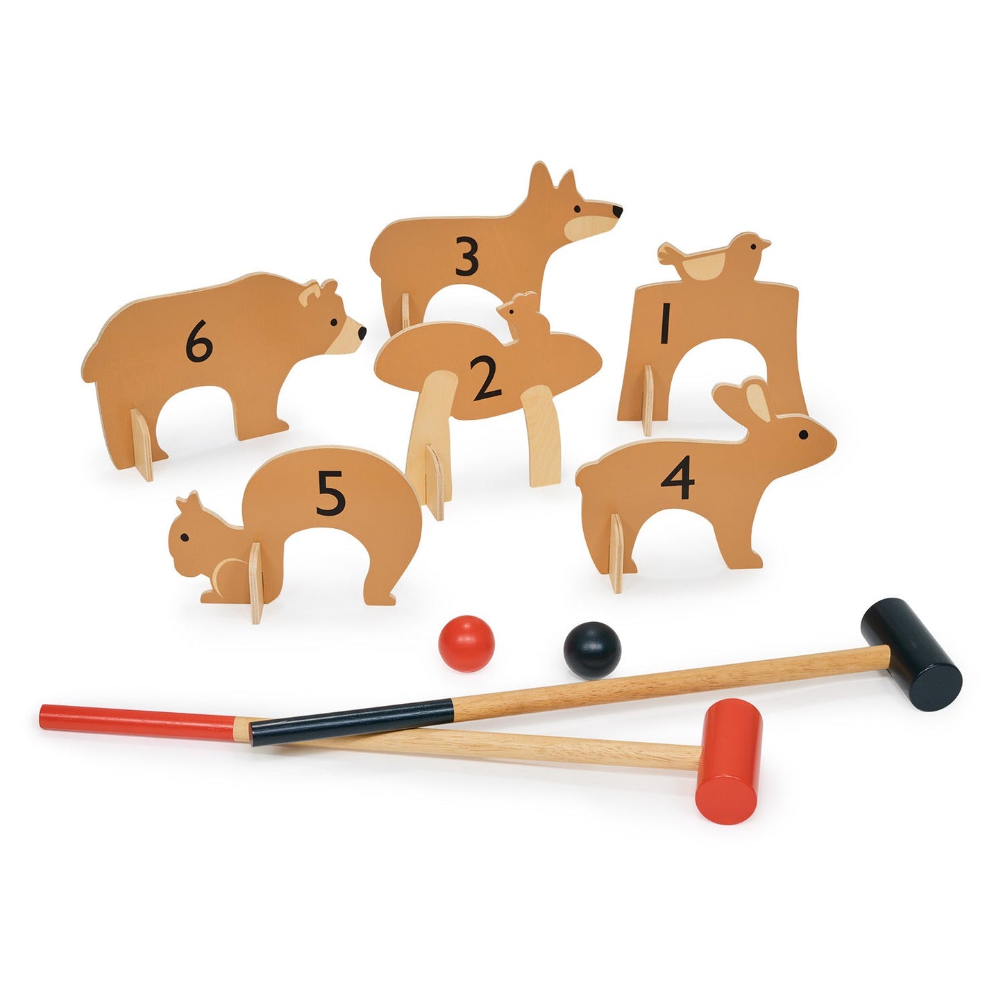 Ensemble de croquet d'intérieur Woodland