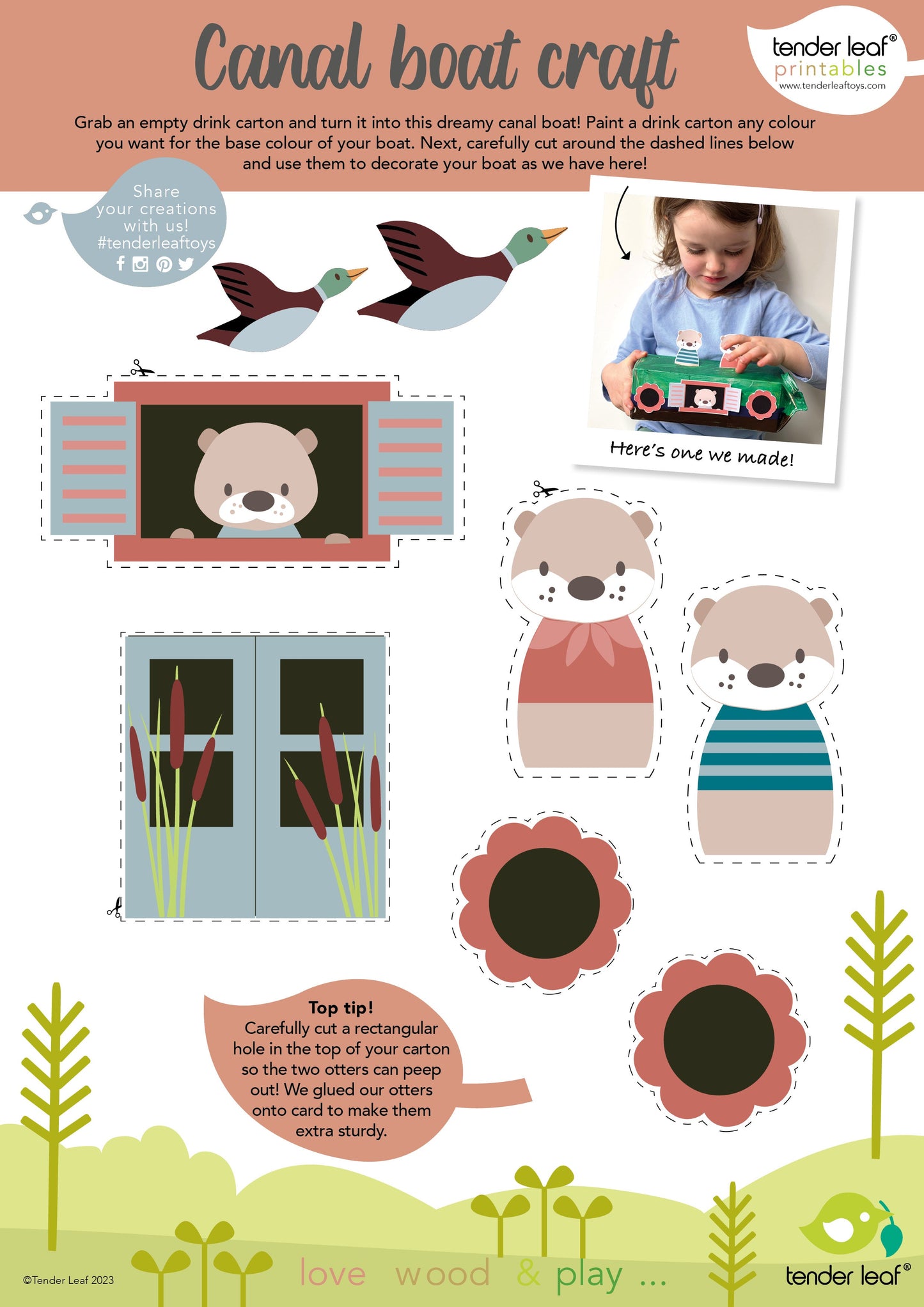 Little Otter Canal Boat