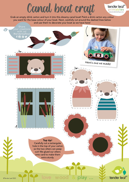 Little Otter Canal Boat