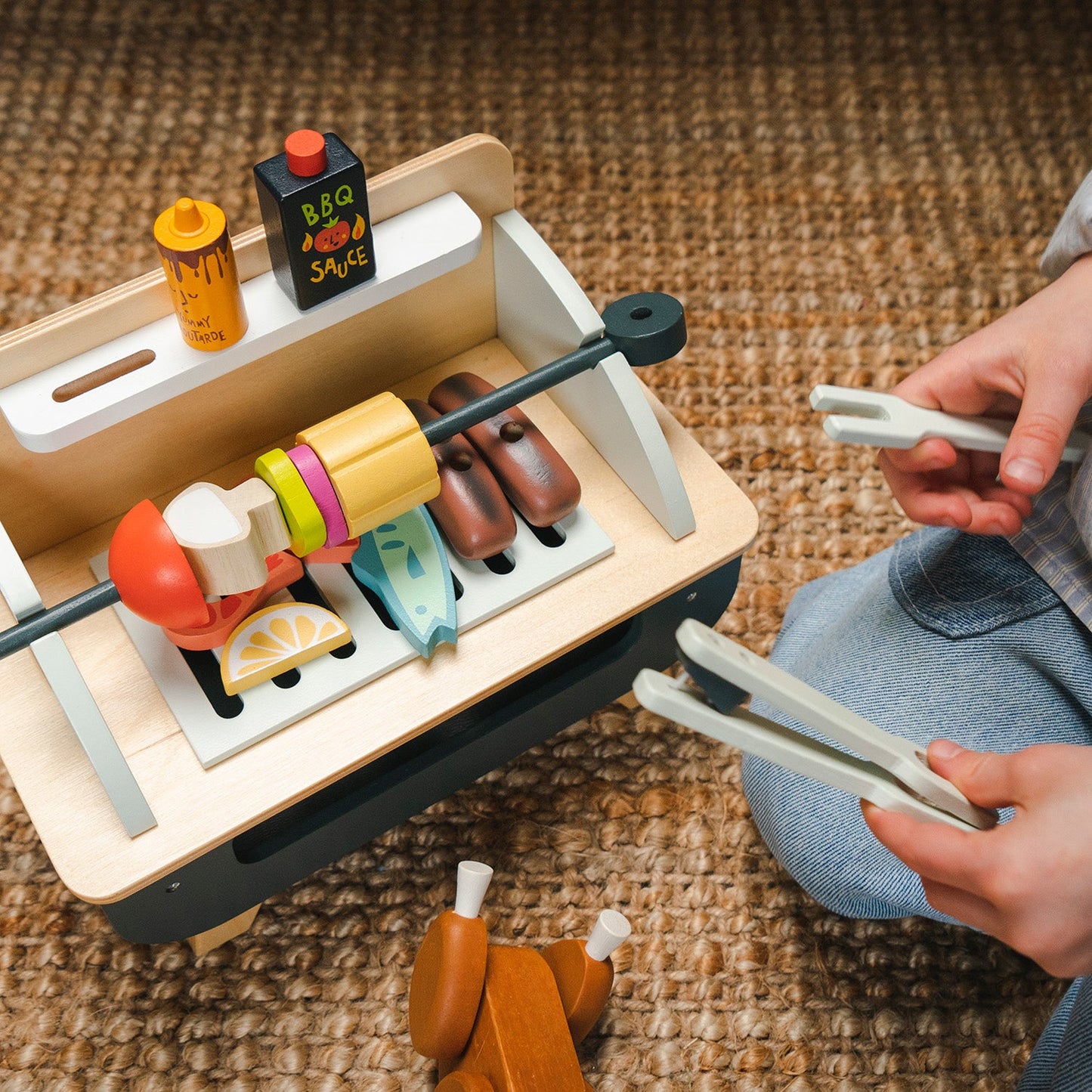 Ensemble de jeu de barbecue