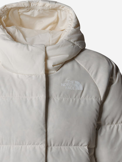 The North Face Girls North Down Hooded Jacket in White