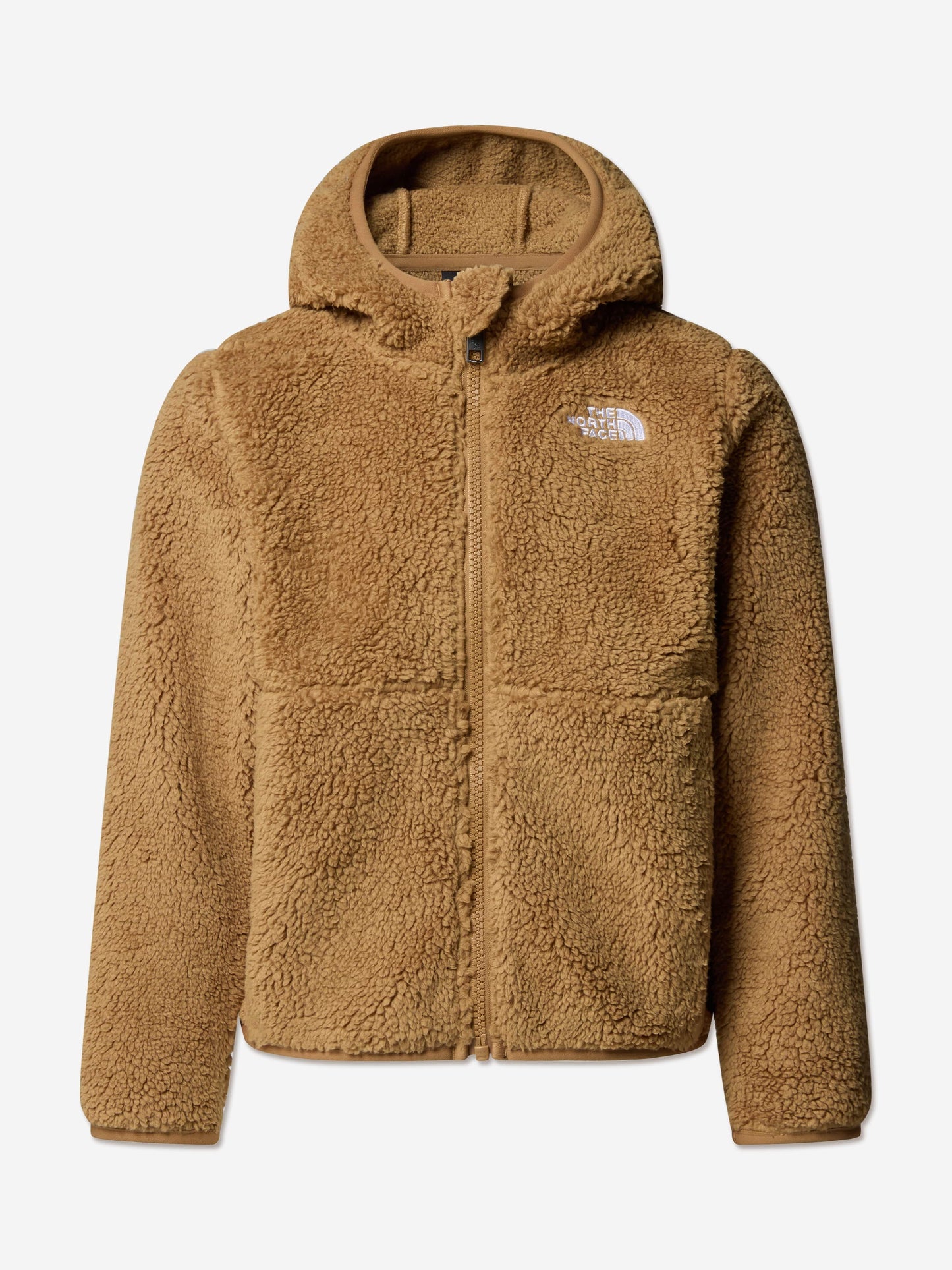 The North Face Kids Campshire Full Zip Hoodie in Brown