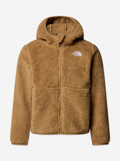 The North Face Kids Campshire Full Zip Hoodie in Brown