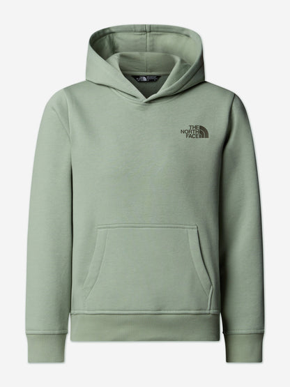 The North Face Kids Box NSE Regular Hoodie in Green