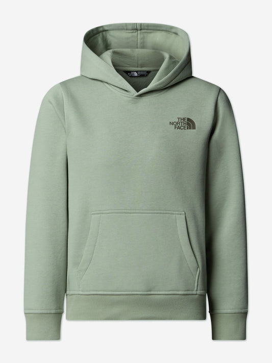 The North Face Kids Box NSE Regular Hoodie in Green