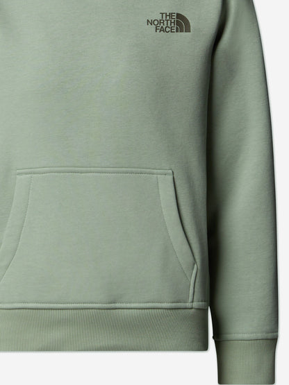 The North Face Kids Box NSE Regular Hoodie in Green