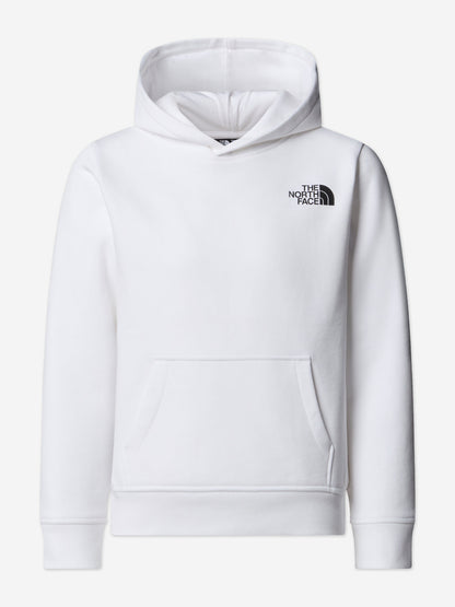 The North Face Kids Box NSE Regular Hoodie in White