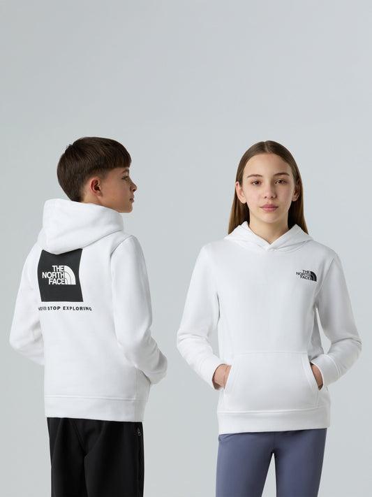 The North Face Kids Box NSE Regular Hoodie in White
