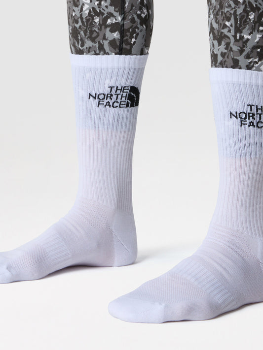 The North Face Kids Multi Sport Cush Crew Socks Set (3 Pack) in Black