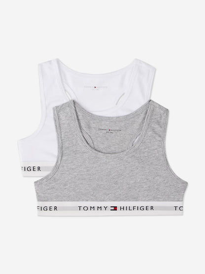 Tommy Hilfiger Girls 2 Pack Bralette Set in Multicolour