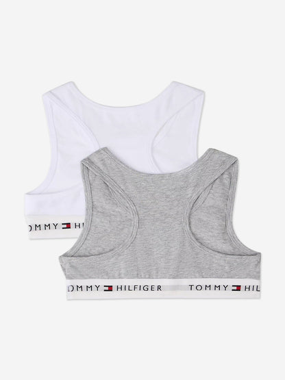 Tommy Hilfiger Girls 2 Pack Bralette Set in Multicolour