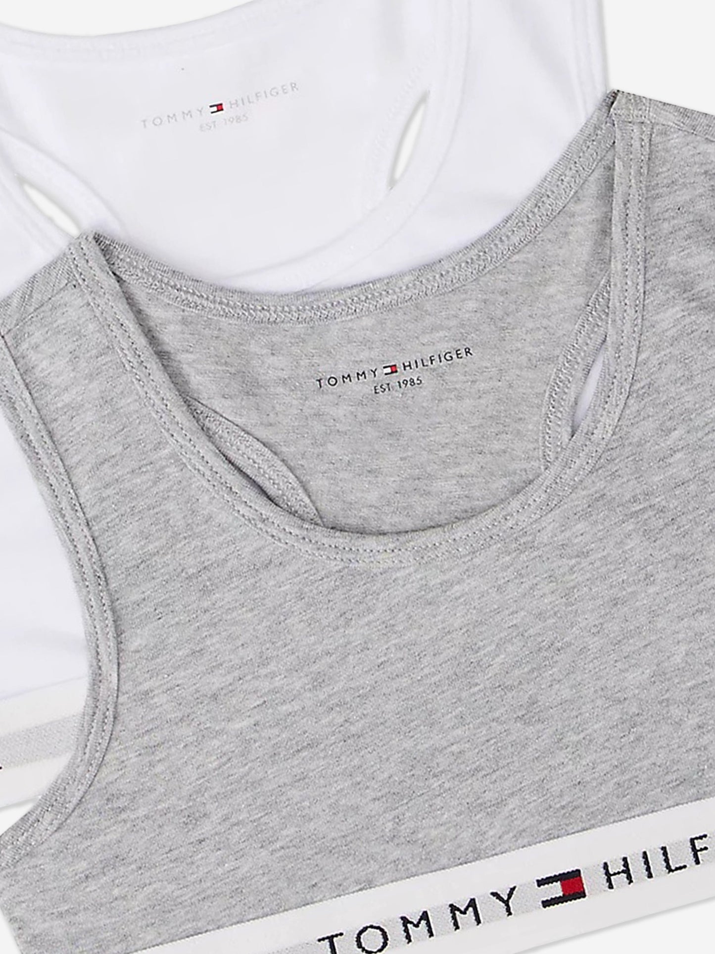Tommy Hilfiger Girls 2 Pack Bralette Set in Multicolour