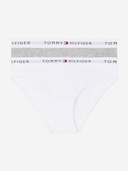 Tommy Hilfiger Girls 2 Pack Bikini Knickers Set in Multicolour