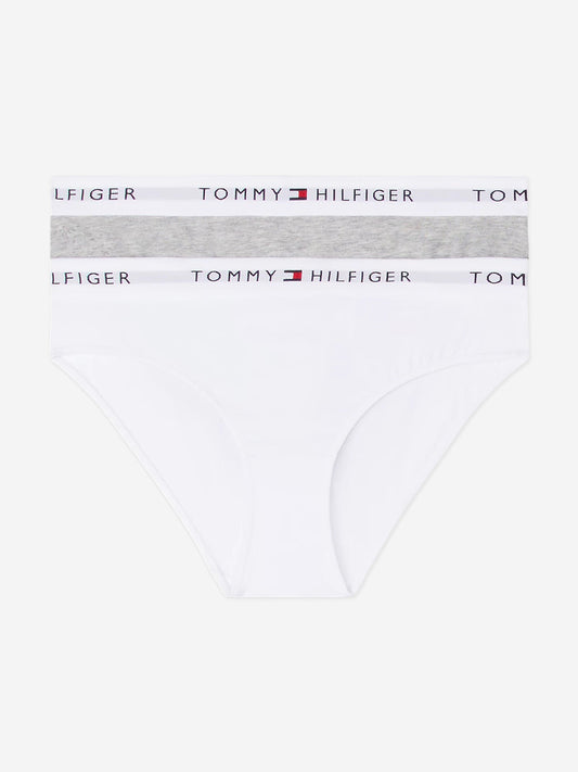 Tommy Hilfiger Girls 2 Pack Bikini Knickers Set in Multicolour