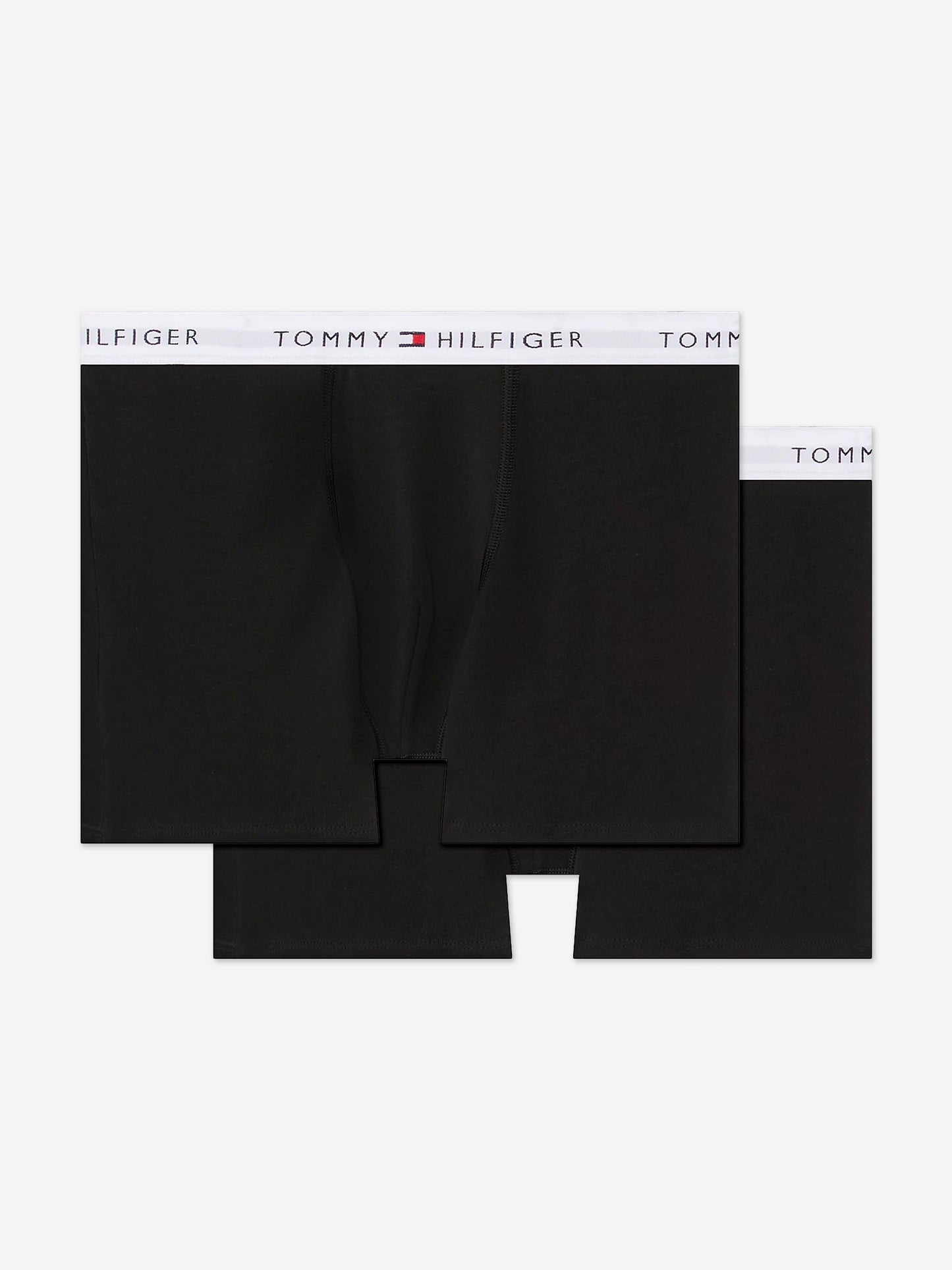 Tommy Hilfiger Boys 2 Pack Boxer Shorts Set in Black