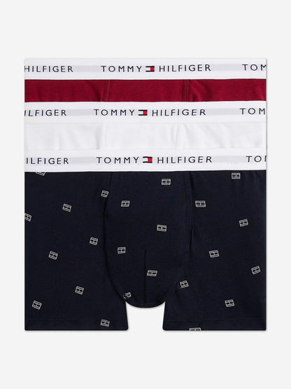 Tommy Hilfiger Boys 3 Pack Boxer Shorts Set in Multicolour