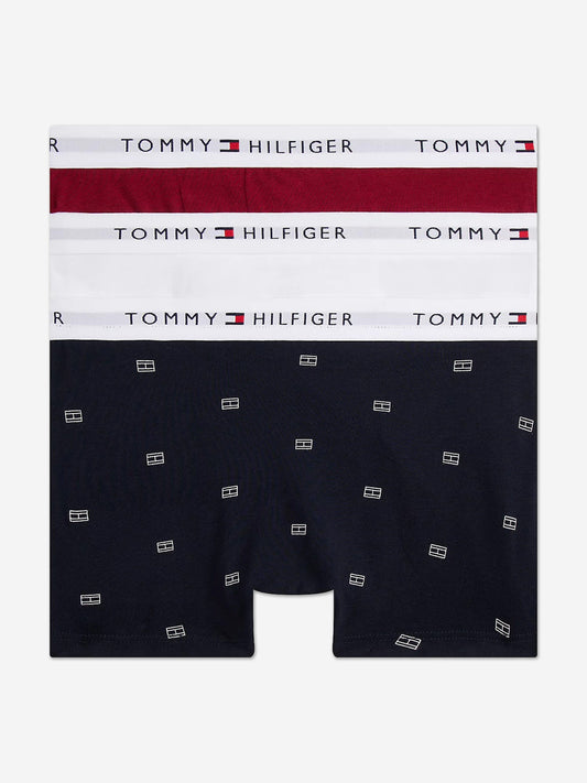 Tommy Hilfiger Boys 3 Pack Boxer Shorts Set in Multicolour