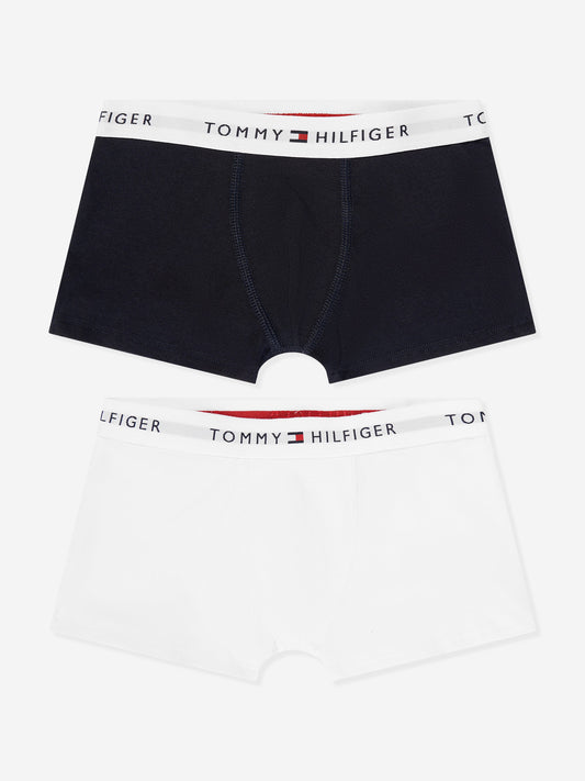 Tommy Hilfiger Boys 2 Pack Boxer Shorts Set in Multicolour