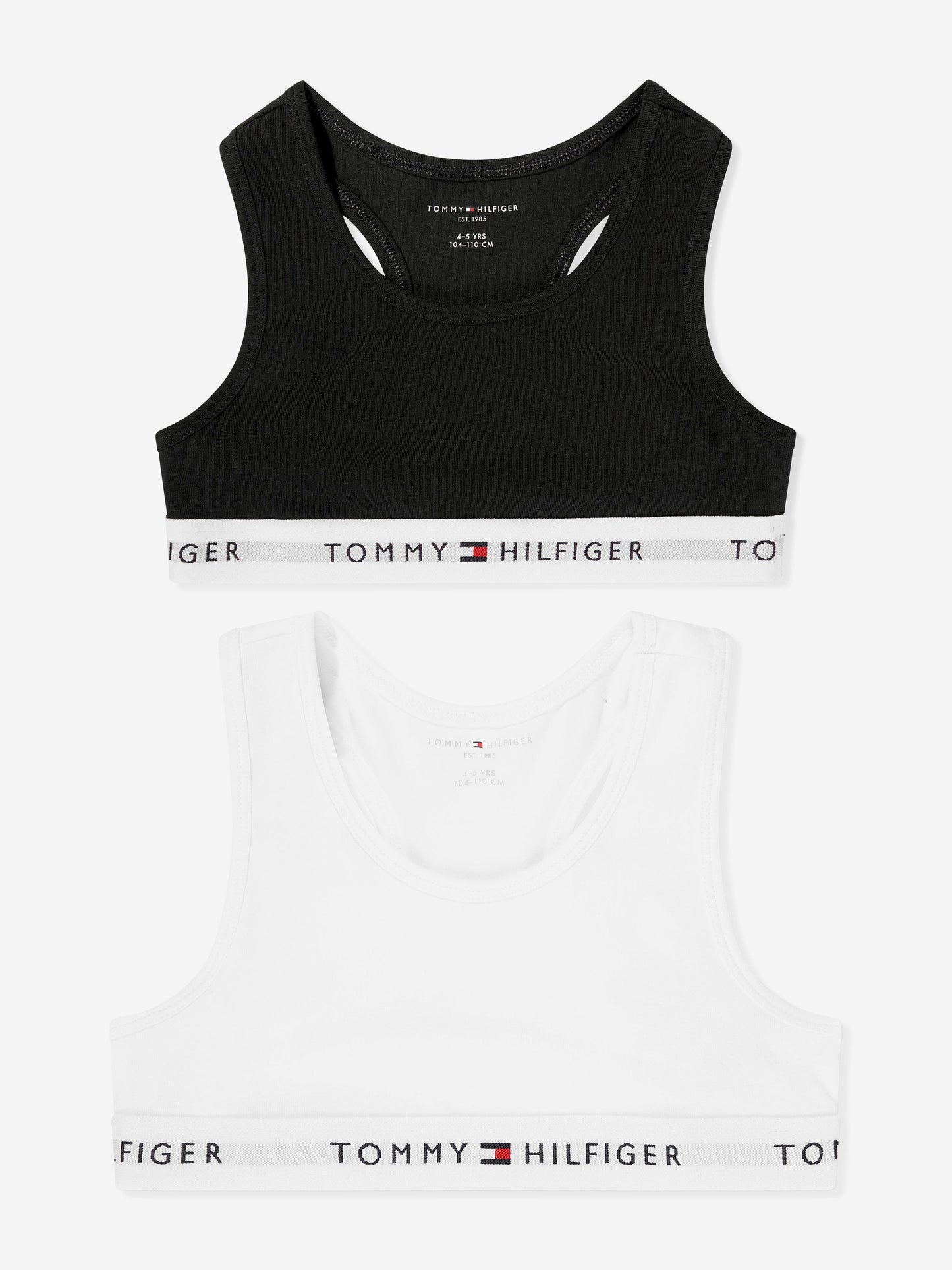 Tommy Hilfiger Girls 2 Pack Bralette Set in Multicolour