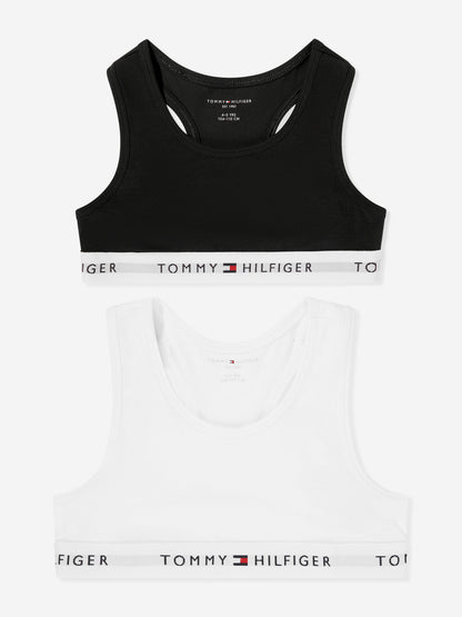 Tommy Hilfiger Girls 2 Pack Bralette Set in Multicolour