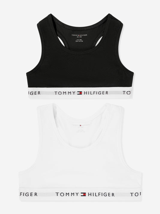 Tommy Hilfiger Girls 2 Pack Bralette Set in Multicolour