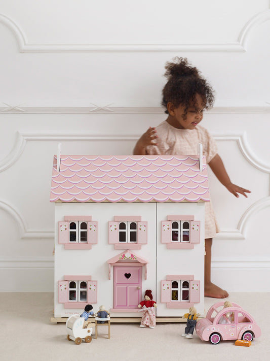 Le Toy Van Sophie's Wooden Dolls House (W:61 x D:35 x H:67cm)