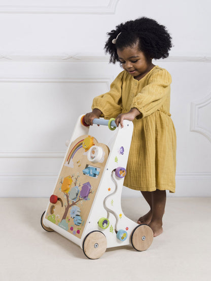 Le Toy Van Woodland Activity Baby Walker (W:33cm D:32cm H:51cm)