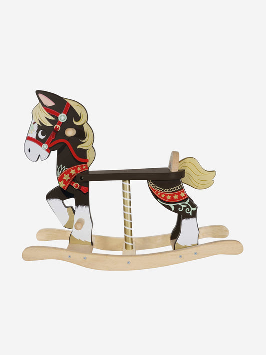 Le Toy Van Classic Wooden Rocking Horse (W:65cm D:24cm H:55cm)
