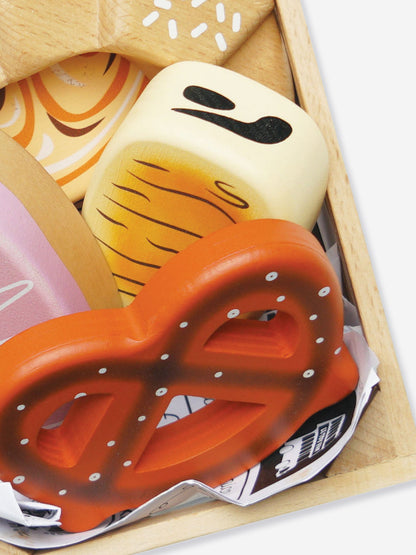 Le Toy Van Bakery & Patisserie Wooden Market Crate-6 Piece ( W:160 D:118 H:60mm