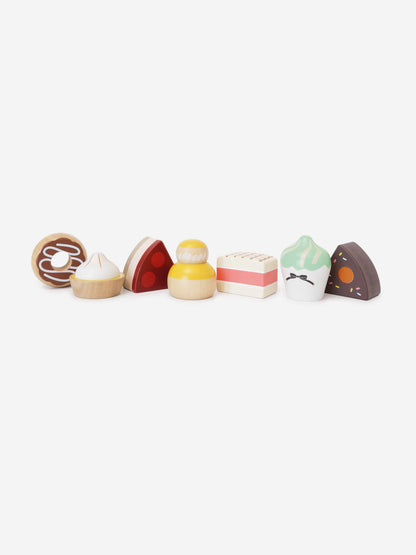 Le Toy Van Three Tier Patisserie Cake Stand-8 Piece ( W:17.5 x D:17.5 x H:25cm)