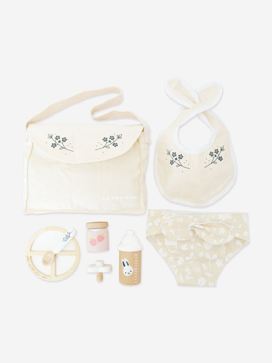 Le Toy Van Dolls Nursing Kit and Bag-8 Piece (30-35cm)