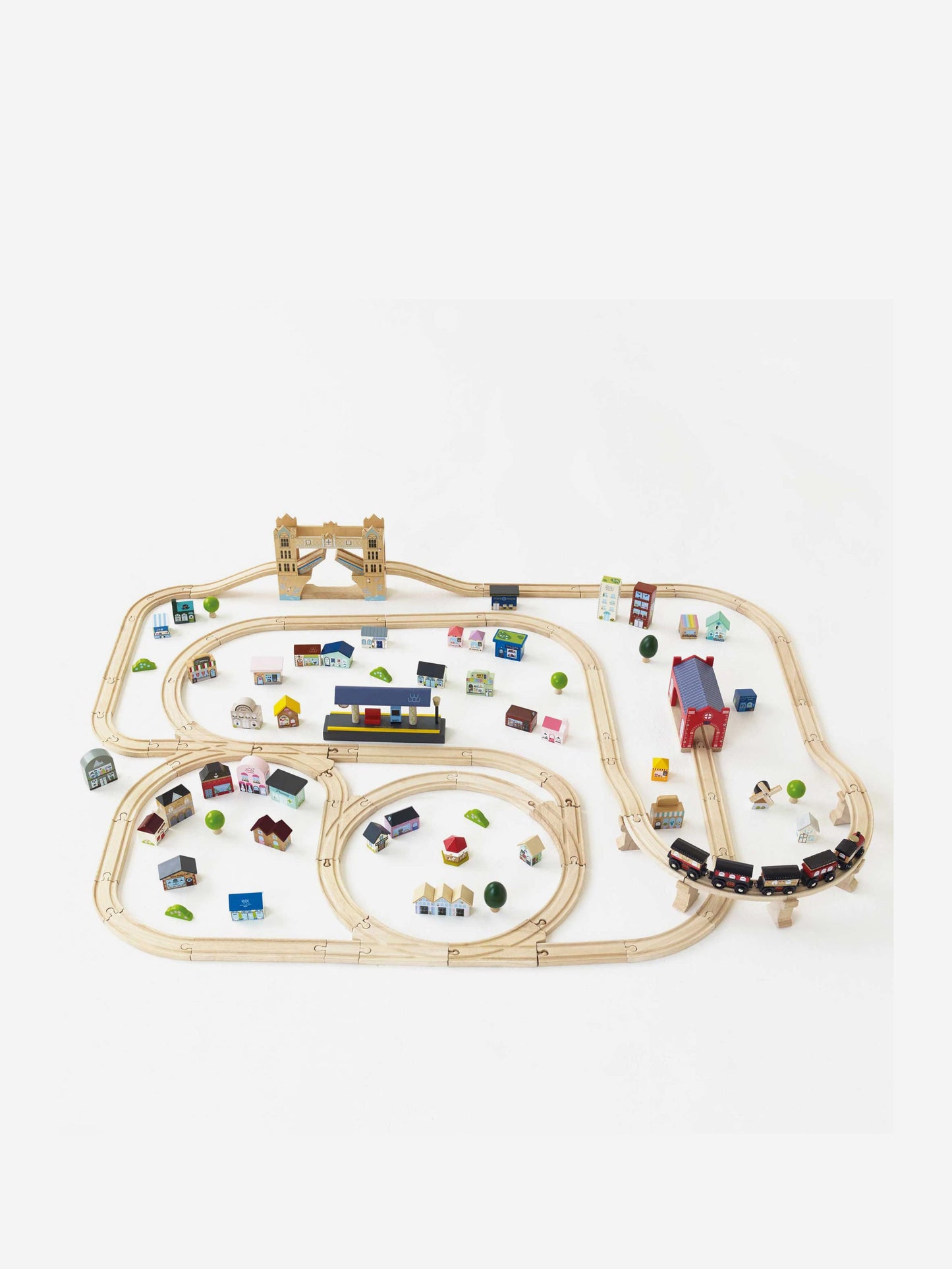 Le Toy Van London Train Set - 120 Pieces