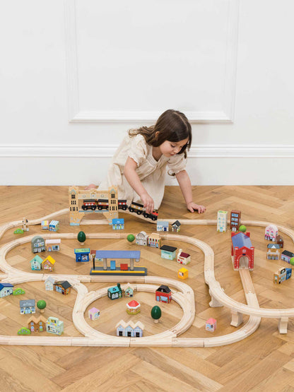 Le Toy Van London Train Set - 120 Pieces