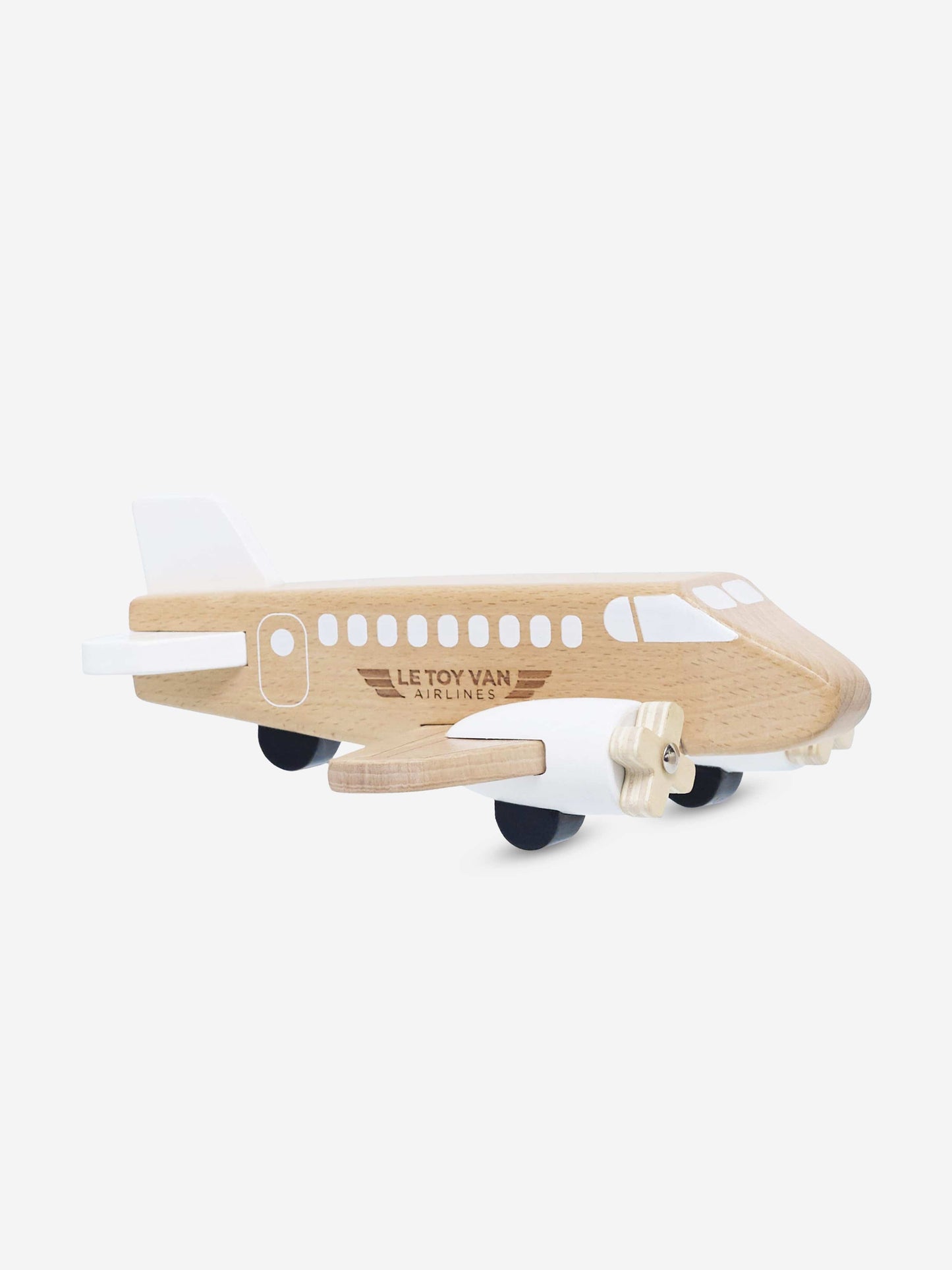 Le Toy Van Wooden Toy Plane (W:21.3 x D:21 x H:7cm)