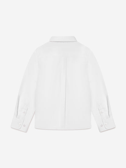 Trussardi Boys Barlog Shirt in Ivory