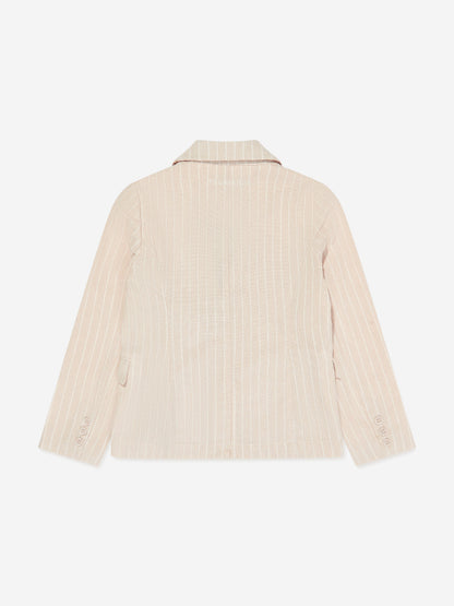 Trussardi Boys Sokel Blazer in Beige