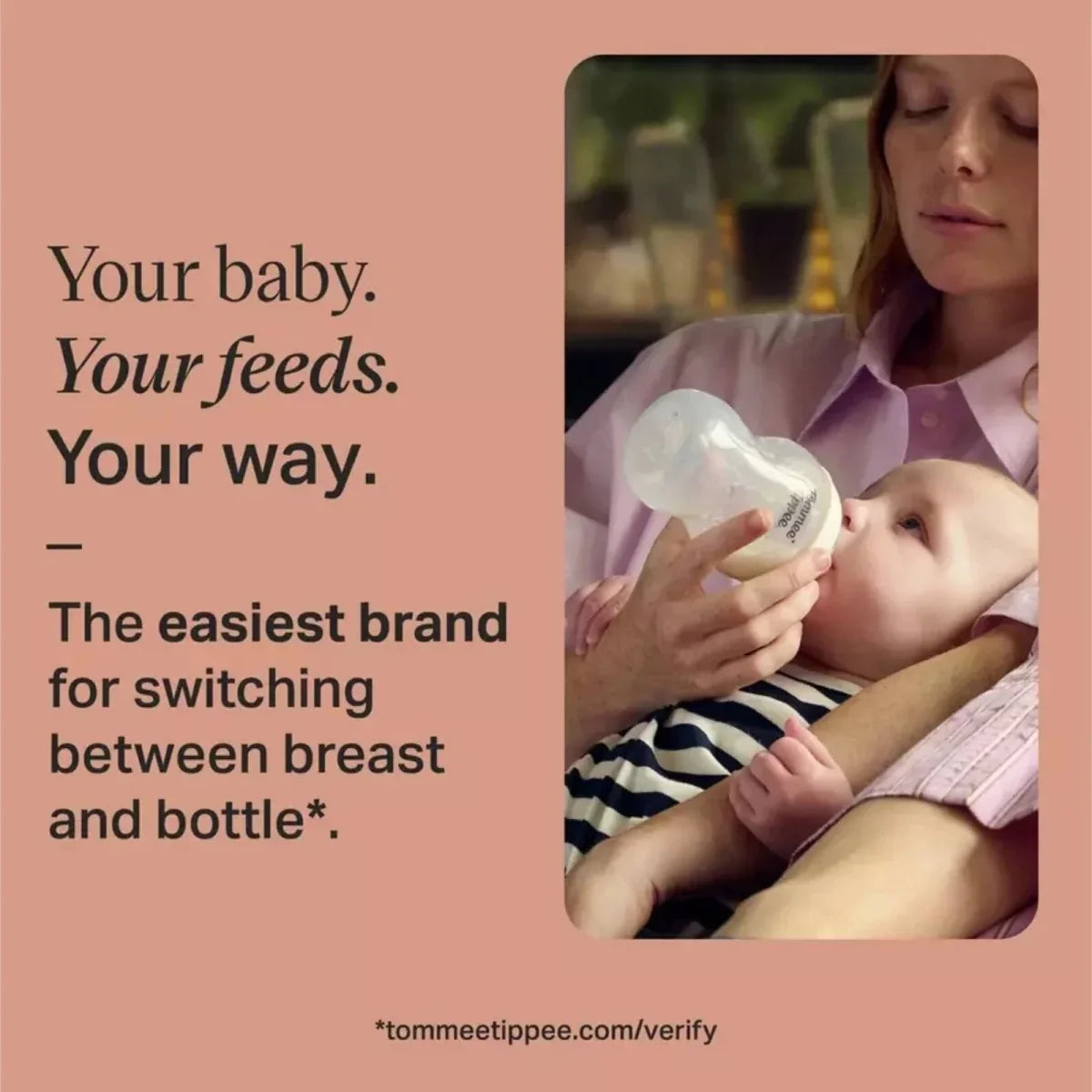Tommee Tippee Natural Start Newborn Starter Kit - Pink