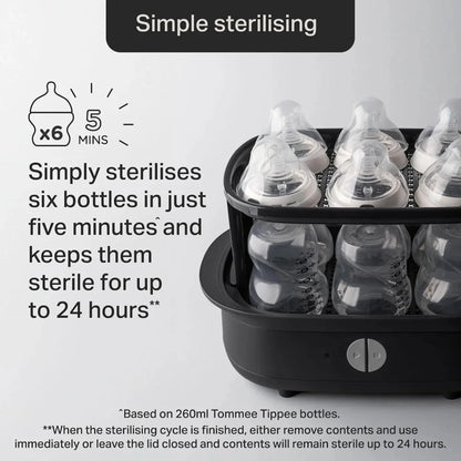Tommee Tippee Electric Steriliser – Black
