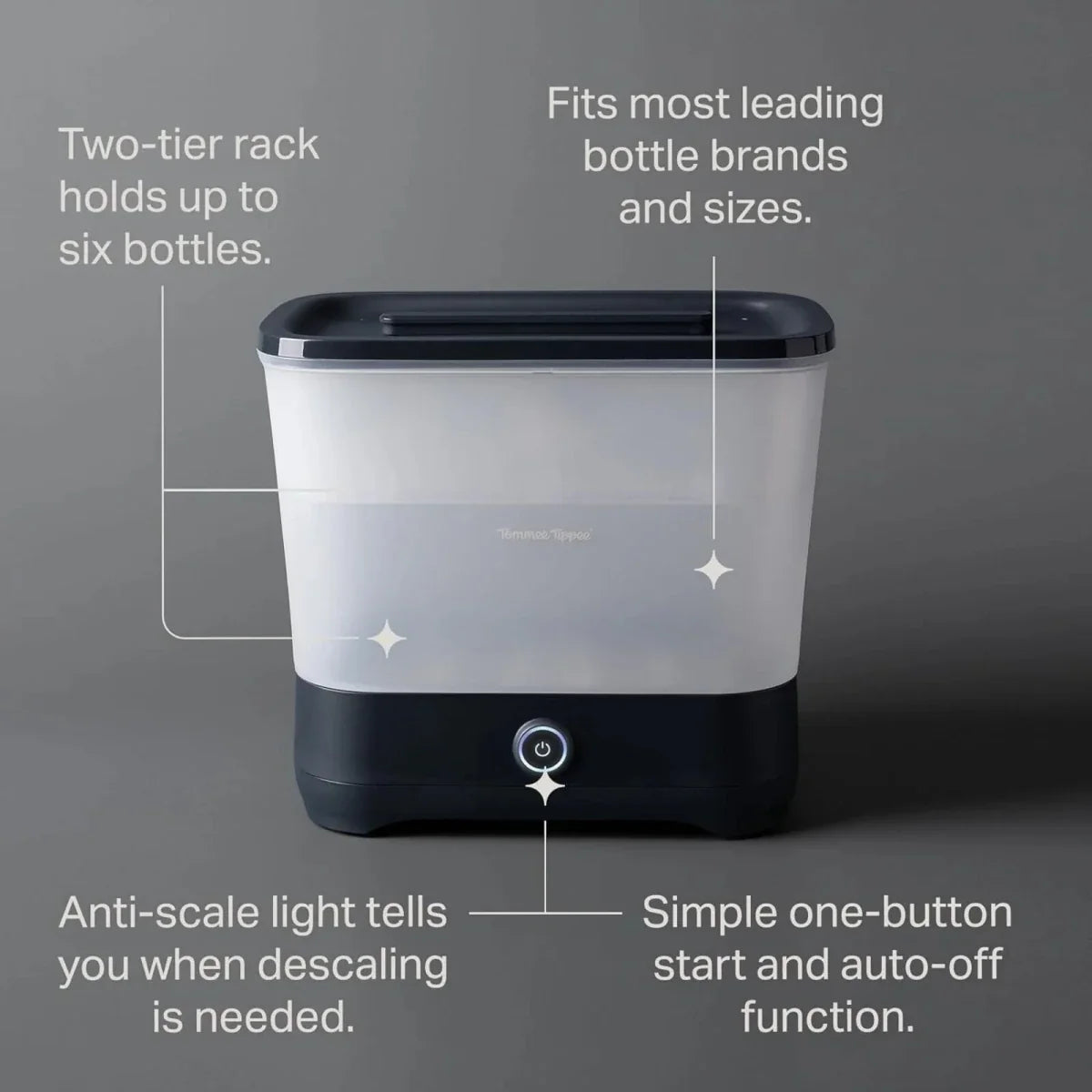 Tommee Tippee Electric Steriliser – Black