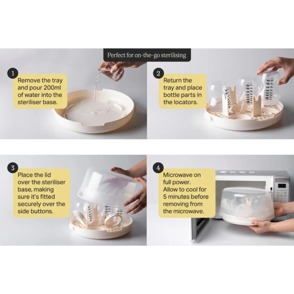 Tommee Tippee Microsteri Microwave Steam Steriliser