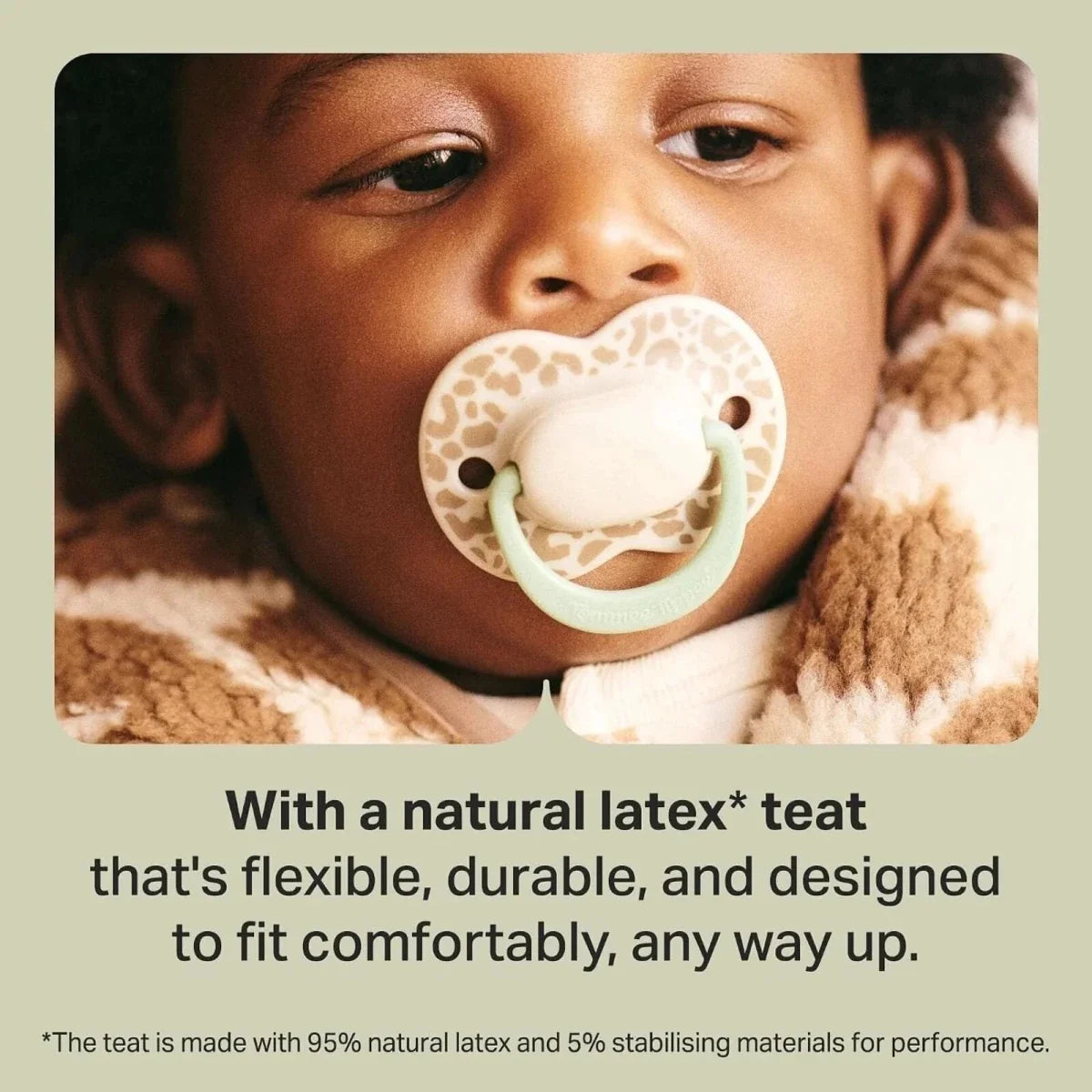 Tommee Tippee Ultra Fit Latex Soother Unisex 18-36 months Pack of 2