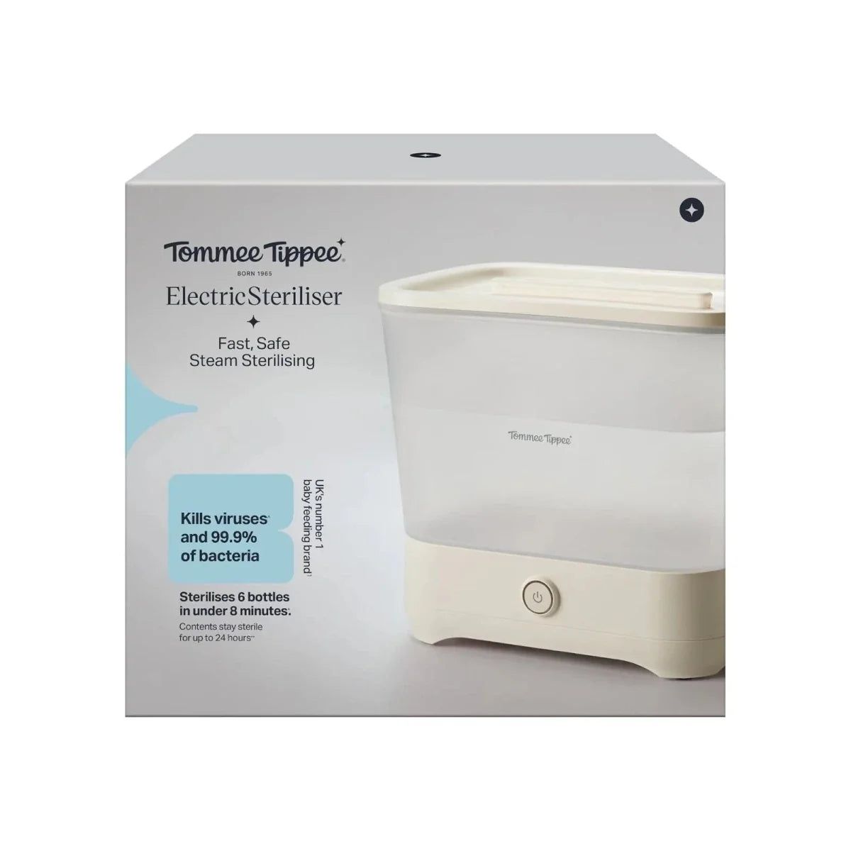 Tommee Tippee SuperSteam Electric Steam Steriliser - White