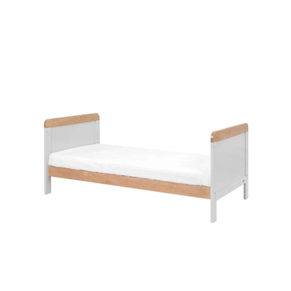 Tutti Bambini Rio 2 Piece Room Set with Deluxe Fibre Mattress - Dove Grey/Honey Oak
