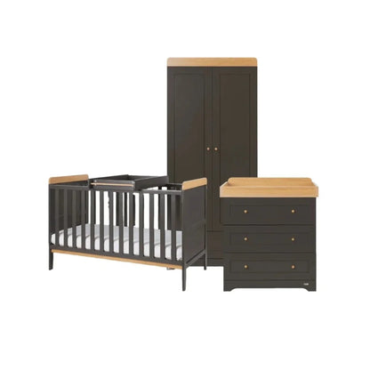 Tutti Bambini Rio 2 Piece Room Set with Pocket Sprung Mattress - White