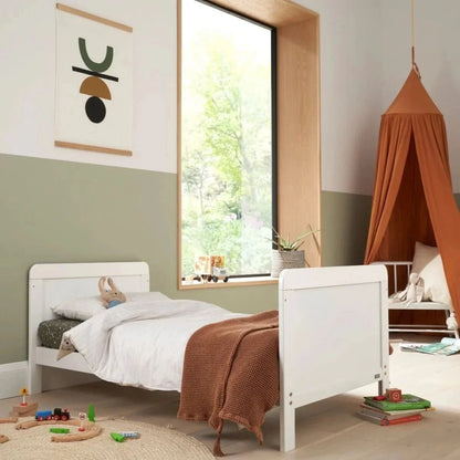 Tutti Bambini Rio 3 Piece Room Set with Deluxe Fibre Mattress - White