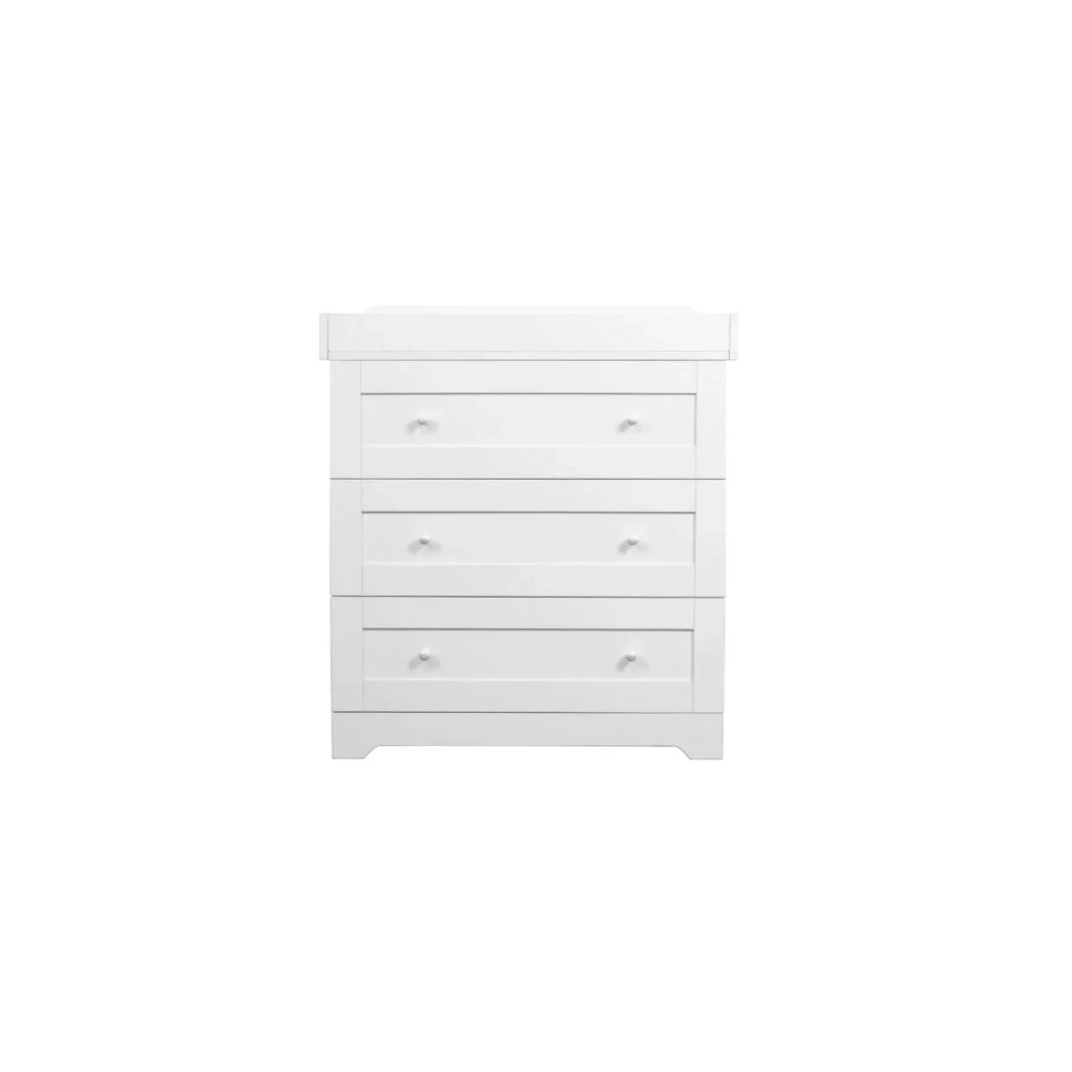 Tutti Bambini Rio 3 Piece Room Set with Sprung Mattress - White