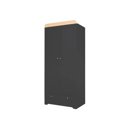Tutti Bambini Rio 3 Piece Room Set with Sprung Mattress - Slate/Honey Oak