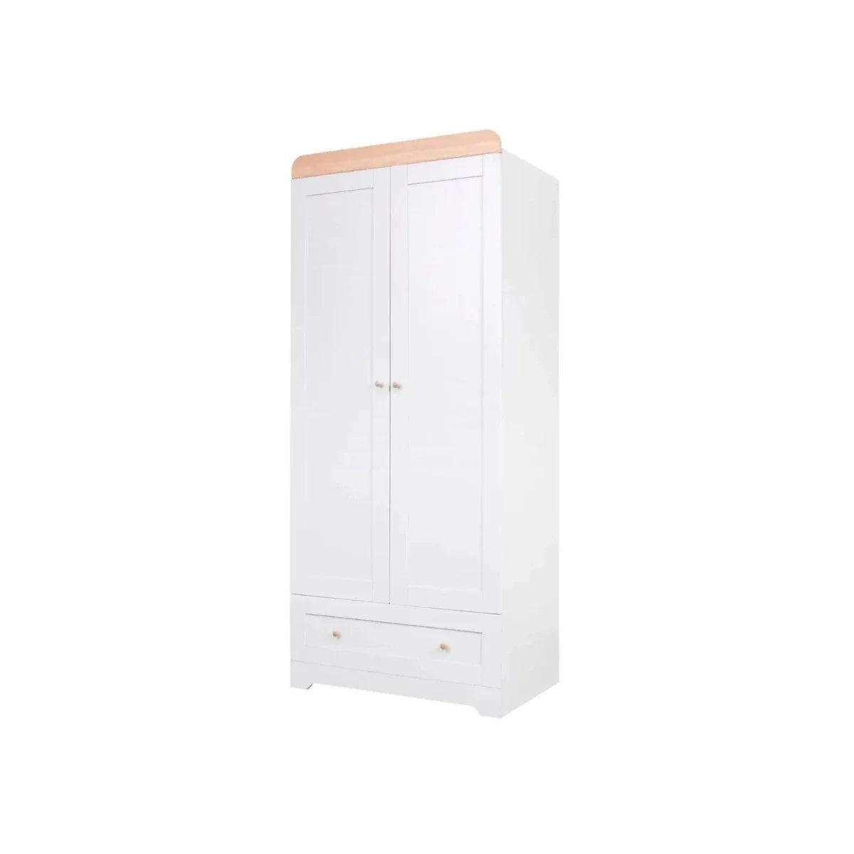 Tutti Bambini Rio 3 Piece Room Set with Sprung Mattress - Dove Grey/Honey Oak