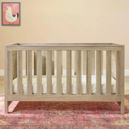 Tutti Bambini Modena 2 Piece Room Set with Pocket Sprung Mattress - Oak