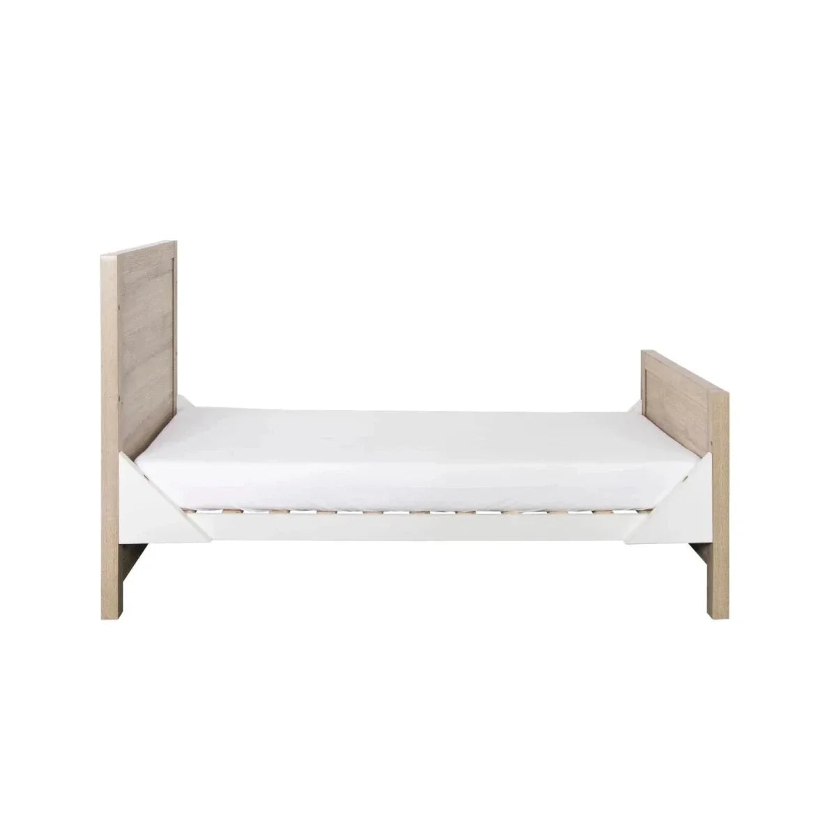 Tutti Bambini Modena 2 Piece Room Set with Pocket Sprung Mattress - White/Oak